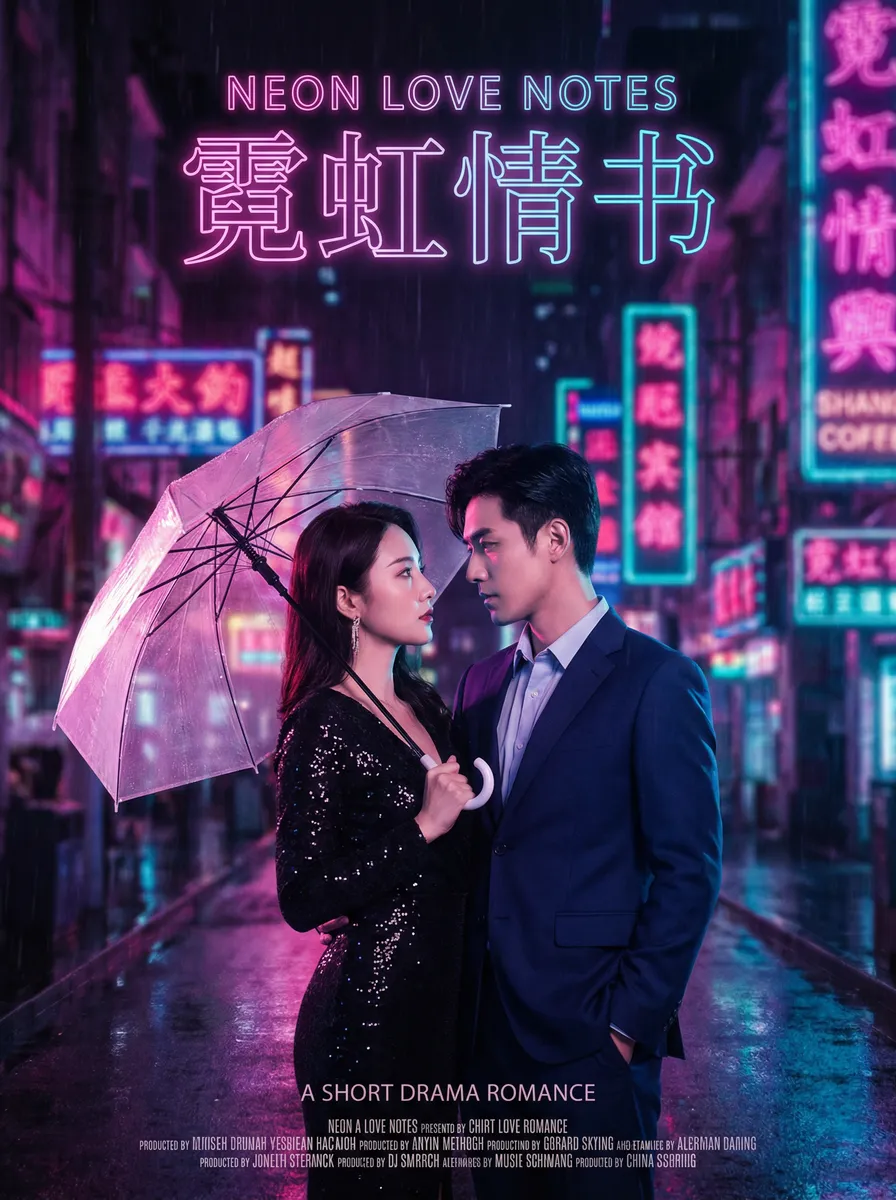 白丝涩图 热播都市爱情短剧 - 霓虹情书海报